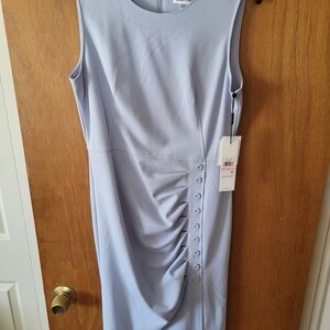 Calvin Klein Light Purple Midi Dress